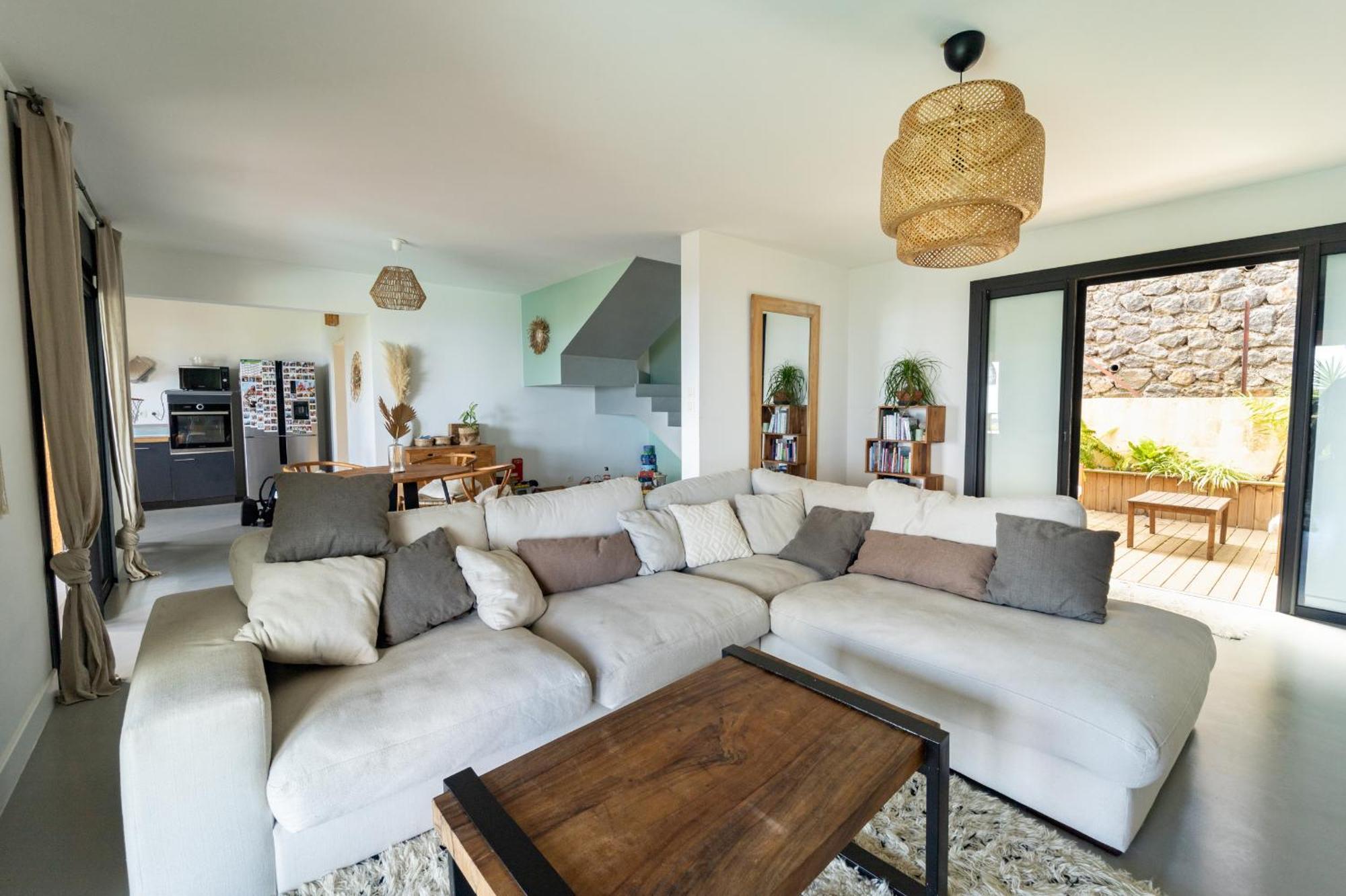 Villa Cactus Avec Piscine Et Vue Mer La Saline Le Bains Exteriér fotografie