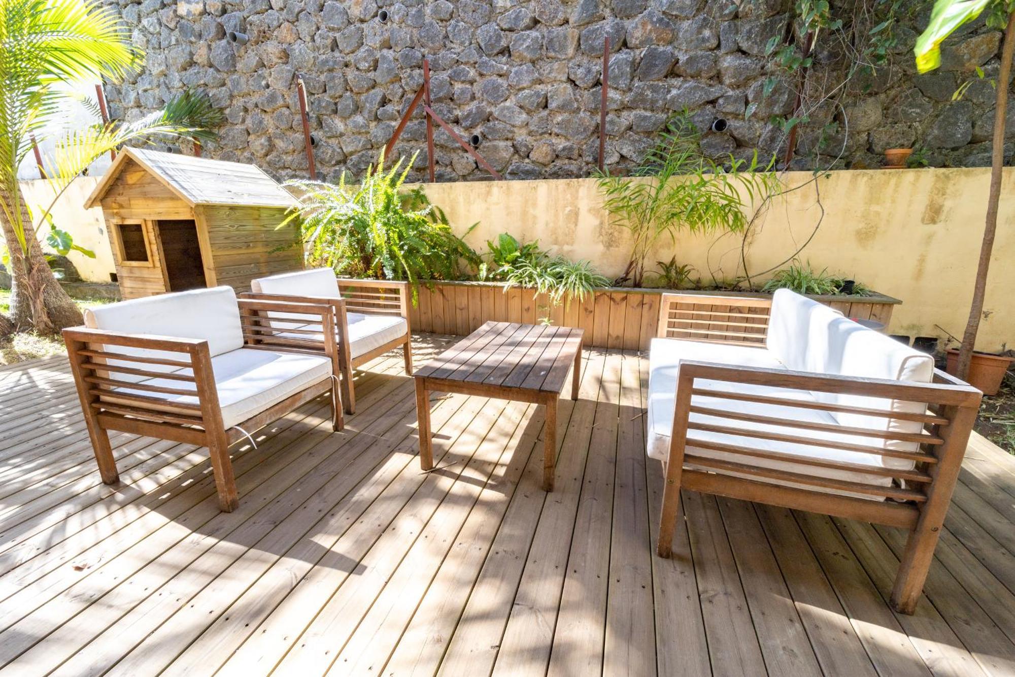 Villa Cactus Avec Piscine Et Vue Mer La Saline Le Bains Exteriér fotografie